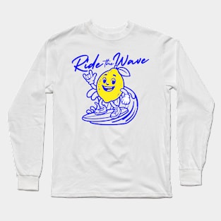 Lemon Surfing Long Sleeve T-Shirt